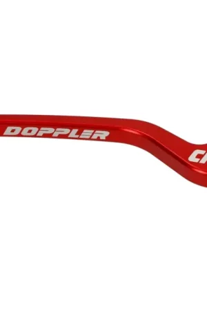 Doppler - RemhevelCNC voor MBK Booster, Yamaha Bws rechts rood (vanaf 2004) Snelle Levering