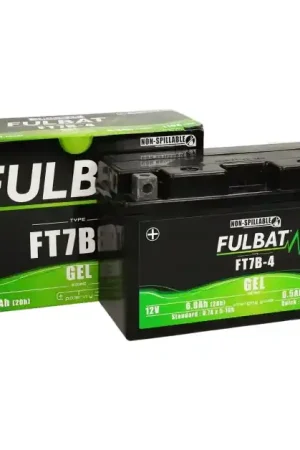 Fulbat - AccuYT7B-4 Gel SLA 12V 6.5Ah onderhoudsvrij Budget