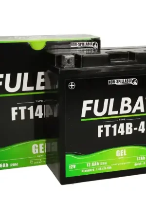 Fulbat - AccuYT14B-4 Gel SLA 12V 12Ah onderhoudsvrij Laatste Versie
