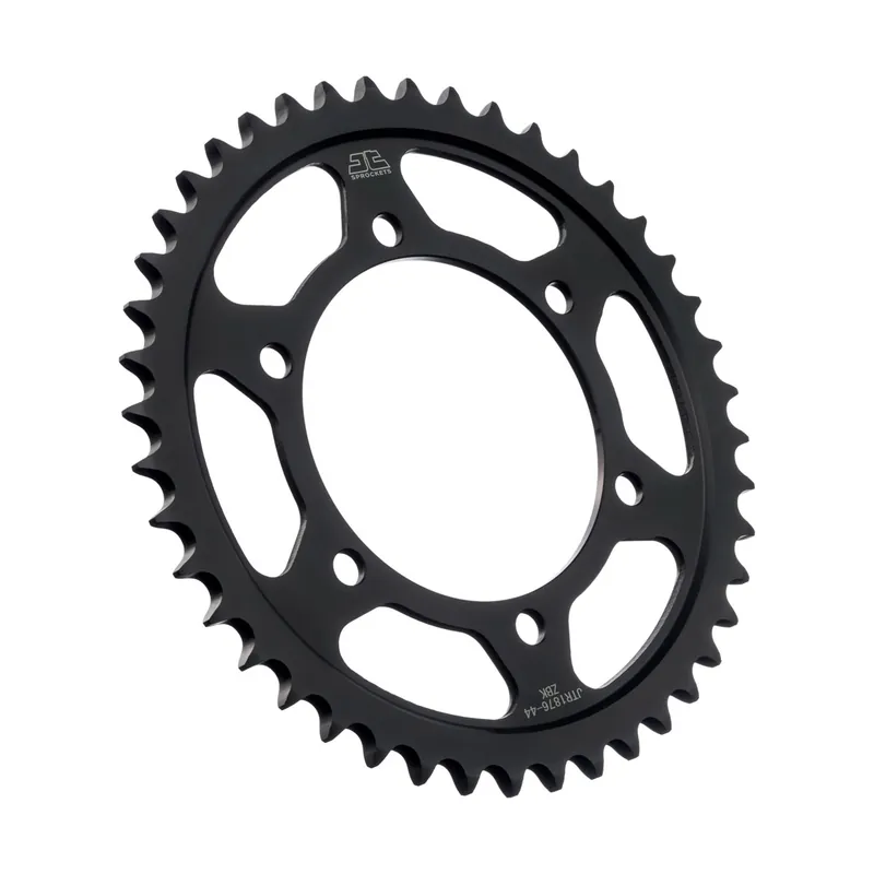 In De Mode JT SPROCKETS - REAR STEEL 44T BL, 525 - Sprockets - BLACK ZINC FINISH