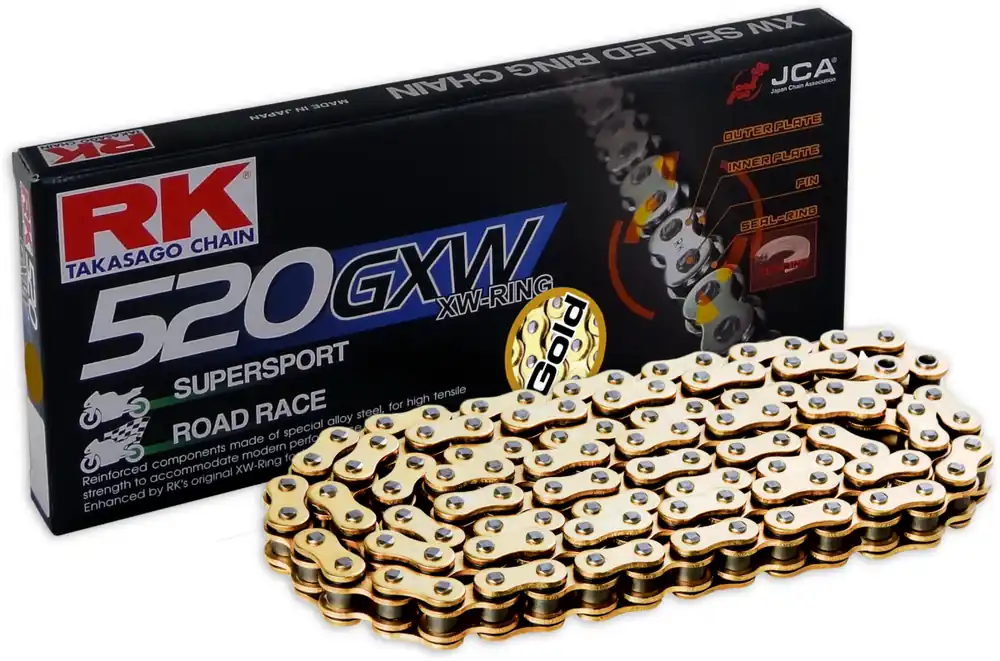Superprijs RK - GB520ZXW - Chain Kits - 116 CLF RIVET & SPROCKETS