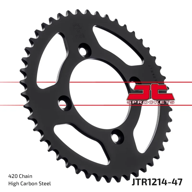 Favoriet JT SPROCKETS - REAR STEEL 47T, 420 - Sprockets - Geschikt voor Honda