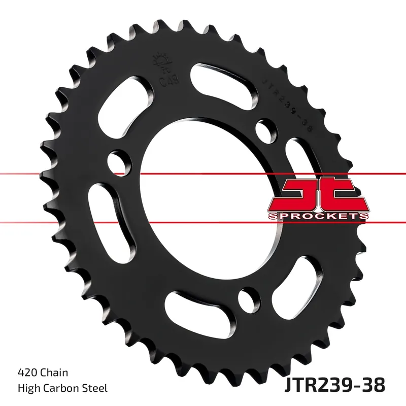 Favoriet JT SPROCKETS - REAR STEEL 38T, 420 - Sprockets - Geschikt voor Honda Cr 80 r