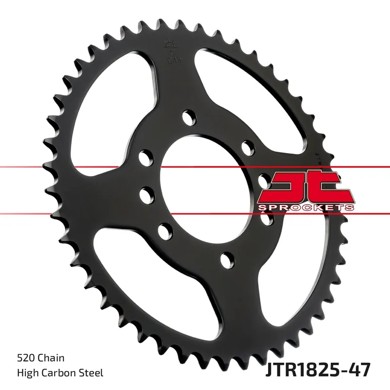JT SPROCKETS - REAR STEEL 47T, 520 - Sprockets - Compatibel met verschillende Suzuki-modellen Flitsaanbieding