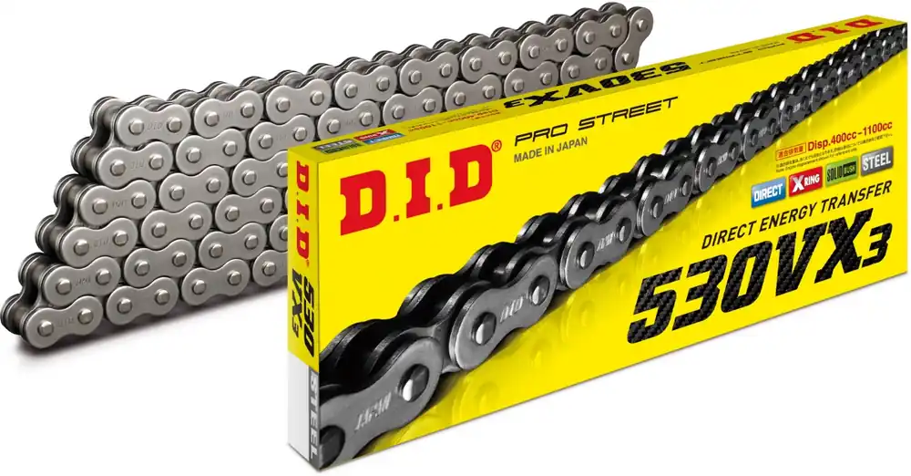 Trendy DID - 530VX3 - Chain Kits - 108 ZJ RIVET & SPROCKETS