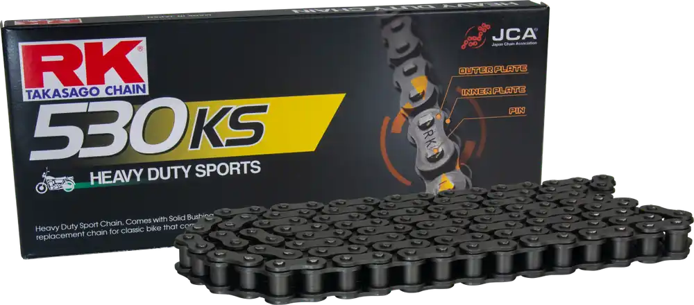 RK - 530KS - Chain Kits - 104 CL Clip & Sprockets Gecertificeerd