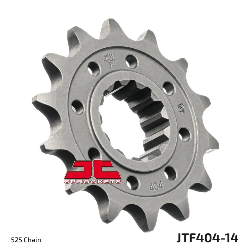 JT Sprockets - FRONT STEEL 14T, 525 - Sprockets - Hoogwaardige staalconstructie Veilige Betaling