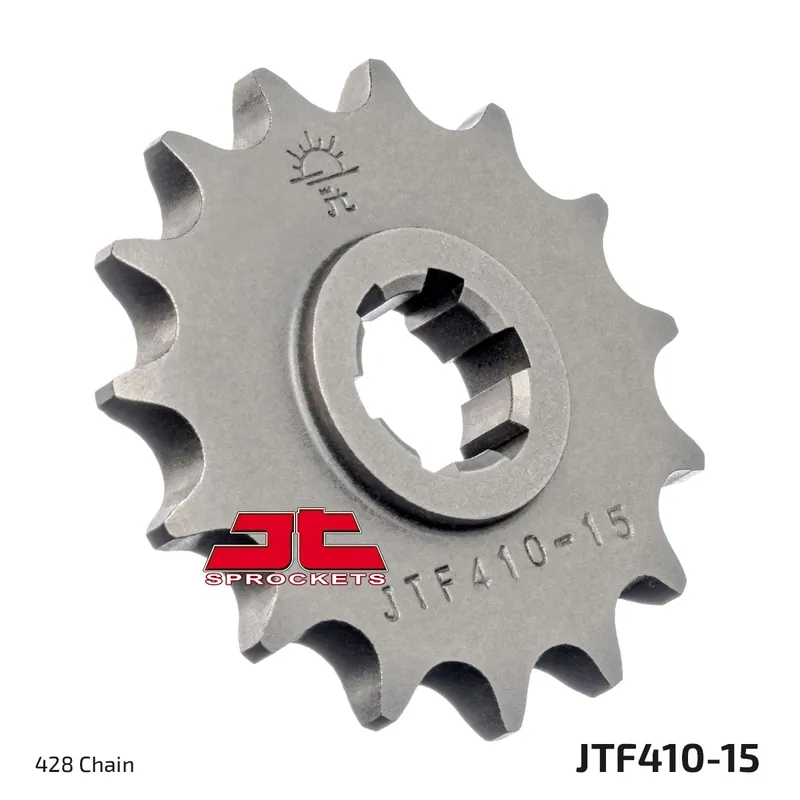 Bulkbestelling JT SPROCKETS - FRONT STEEL 15T, 428 - Sprockets - Duurzaam en Betrouwbaar