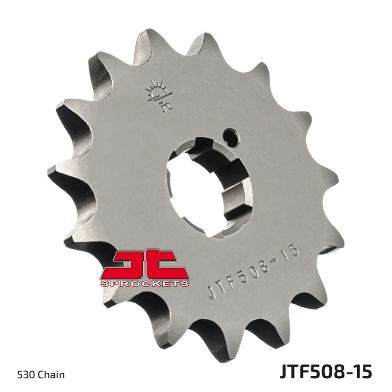Betrouwbaar JT SPROCKETS - FRONT STEEL 15T, 530 - Sprockets - Geschikt voor Kawasaki Kh 750