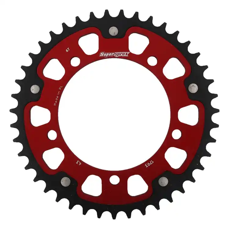SUPERSPROX - REAR STEALTH 43T - Sprockets - Rood 520 Veilige Betaling
