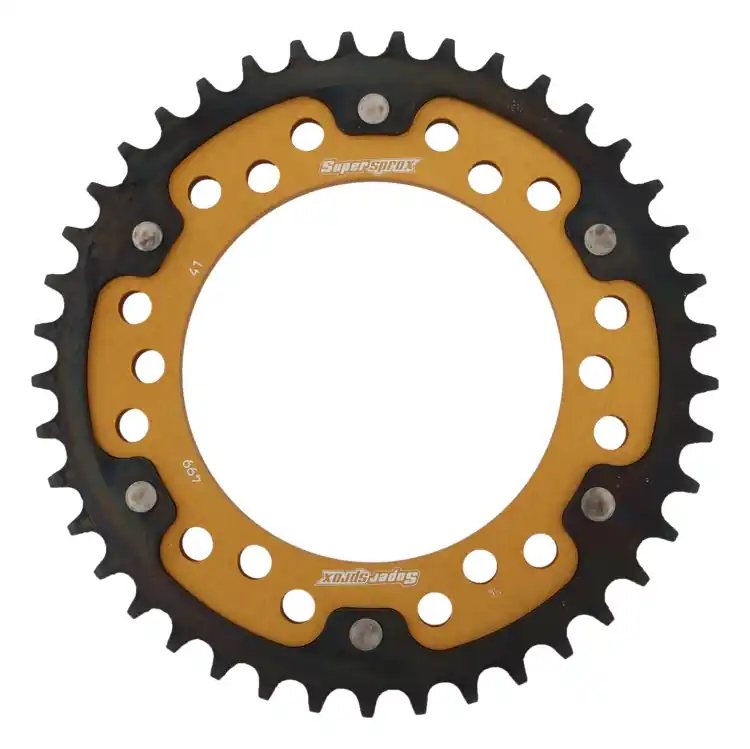 Lage Kosten SUPERSPROX - REAR STEALTH 41T, GOLD, 530 - Sprockets - Hoogwaardige kwaliteit