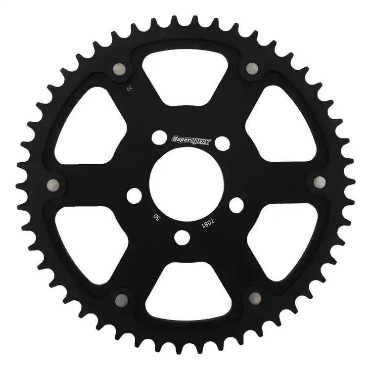 SUPERSPROX - REAR STEALTH 50T - Sprockets - 530, BLACK Koop Online