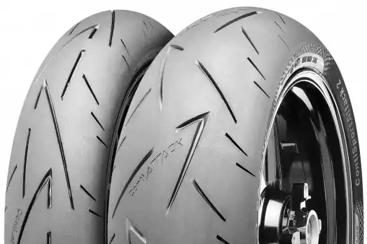 CONTINENTAL - SPORTATTACK 2 - Tyres - 160/60 ZR17 - Achterband Origineel