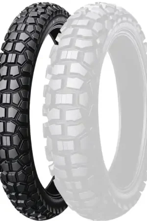 Authentiek DUNLOP - 70/100 -19 D605 - Tyres - FRONT TT 42P KLX125 2010