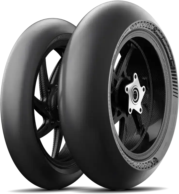 MICHELIN - 120/70 R17 POWER PERFORMANCE SLICK - Tyres - FRONT TL 58V SOFT Flitsaanbieding