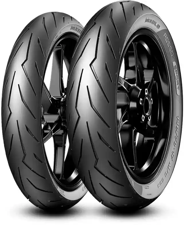 Beperkt Aanbod PIRELLI - 100/80 -17 DIABLO ROSSO SPORT - Tyres - TL 52S