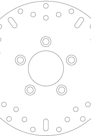 EBC - MD9149D - Brake Discs - Compatible with Sym Symphony 125 Premium