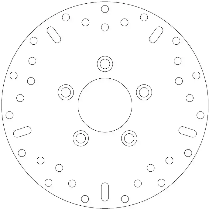 EBC - MD9149D - Brake Discs - Compatible with Sym Symphony 125 Premium
