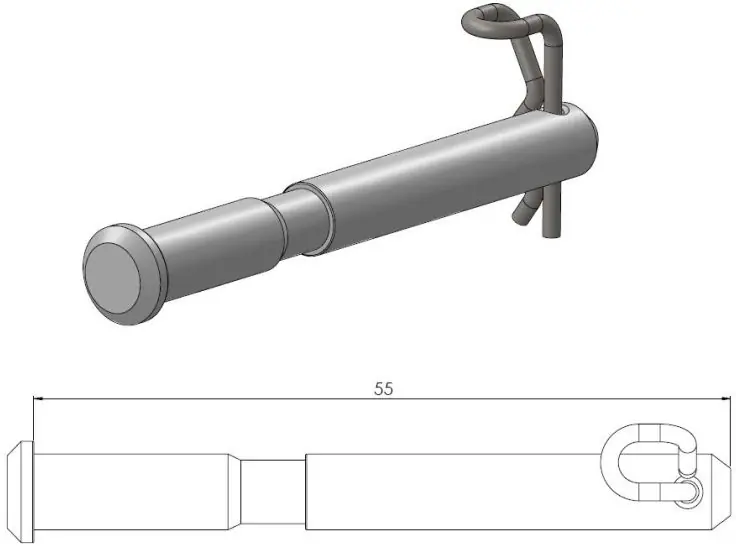 MOTO MASTER - 213066 - Brake Others - Brake Pad Pin Budget