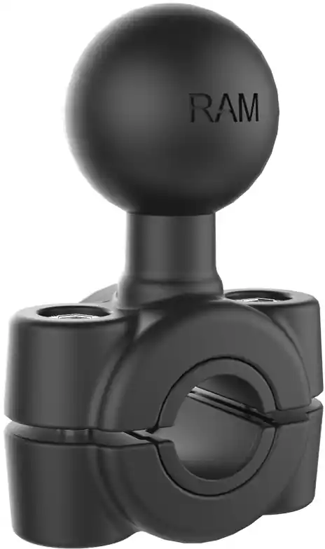 RAM MOUNTS - RAM-B-408-37-62 - Accessories - TORQUE 3/8-5/8 DIA MINI RAIL BASE 1'BAL Op = Op