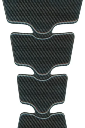 Authentiek PRINT - GOLD SERIE - Tank Pad - Carbon Look Zone Large
