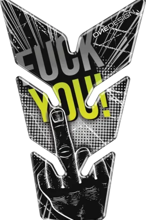 Wereldwijde Verzending PRINT - TANKPAD MEDIUM FUCK YOU! - Tank Pad - Geen specifieke merken
