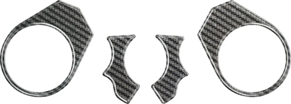 PRINT - YOKE COVER, BMW F800GS 2008-2014 - Protection - Carbon Look Professioneel