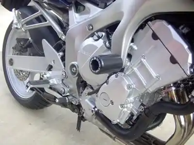 Beperkte Voorraad R&G - CRASH PROTECTOR, BLACK - Protectors - Compatibel met Yamaha FZ6/Fazer
