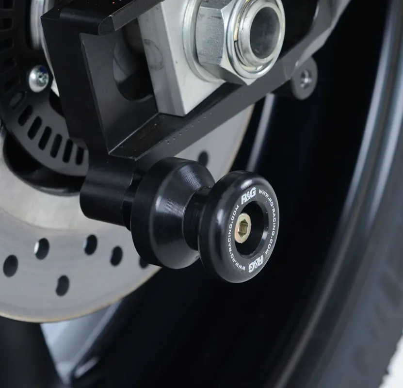 R&G - COTTON REELS, M6, BLACK - Protectors - Geschikt voor Aprilia en Yamaha In De Mode