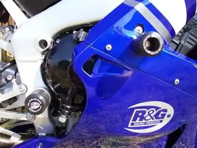 R&G - CRASH PROTECTOR, WHITE - Protectors - Compatibel met Yamaha YZF-R1 00-01 Koop Online