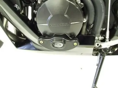 R&G - ENGINE CASE SLIDER BLACK LHS - Protectors - Geschikt voor Honda CBR600RR Meest Verkocht