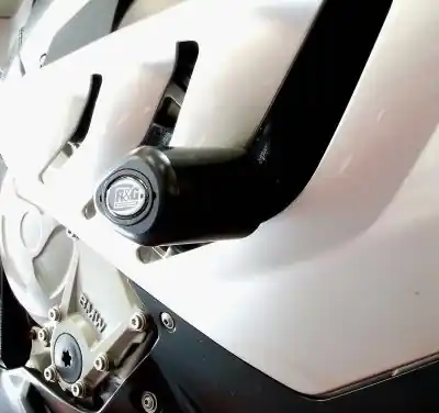 Op = Op R&G - CRASH PROTECTOR AERO WHITE - Protectors - Compatibel met BMW S1000RR