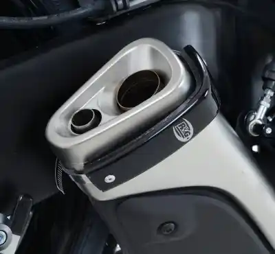 Fabrieksprijs R&G - EXHAUST PROTECTOR - Protectors - Black