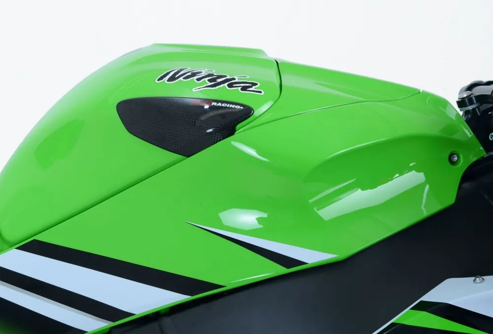 R&G - SLIDERS, TANK, CARBON, GLOSS FINISH - Protectors - Geschikt voor Kawasaki ZX10-R 2011- Voordeelprijs