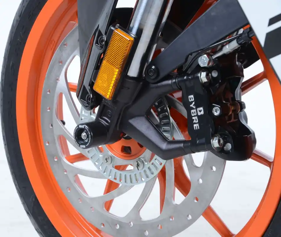 Ambachtelijk R&G - FORK PROTECTORS - Protectors - Geschikt voor KTM 125/200/390 DUKE en RC125/200/390