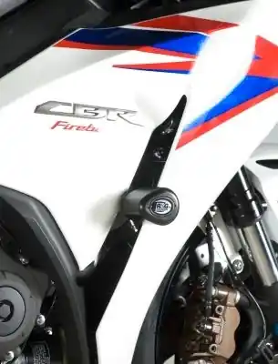 R&G - CRASH PROTECTOR AERO BLACK - Protectors - Geschikt voor Honda CBR1000RR Limited Edition