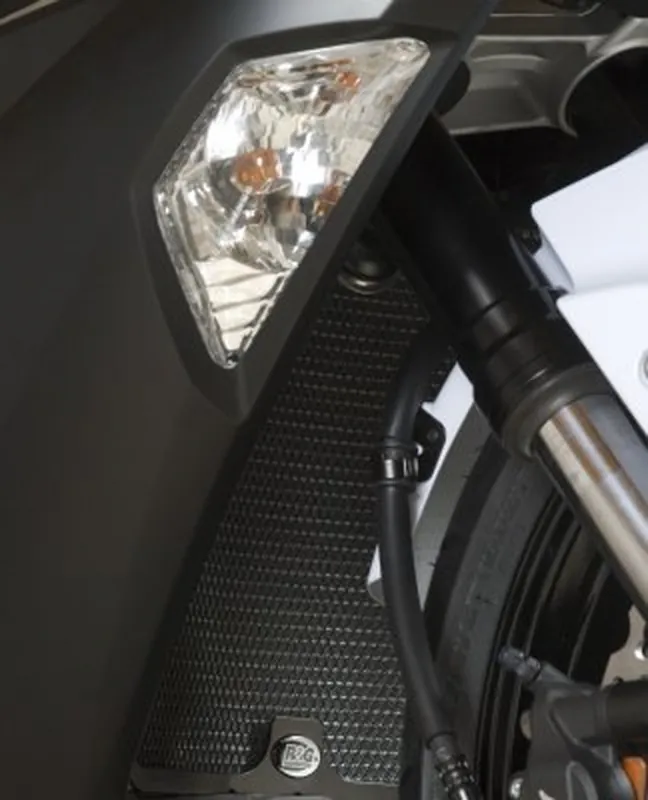 Finale Uitverkoop R&G - RADIATOR GUARD BLACK - Protectors - Voorzien van sterke bescherming