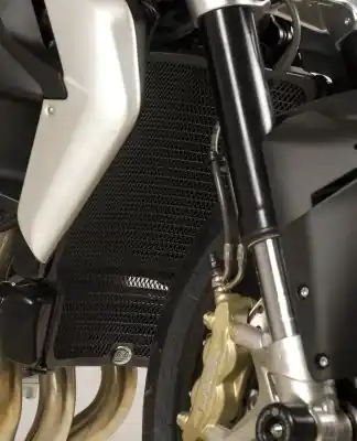 R&G - RADIATOR GUARD - Protectors - Zwart - Compatibel met MV Agusta Brutale Merkproduct