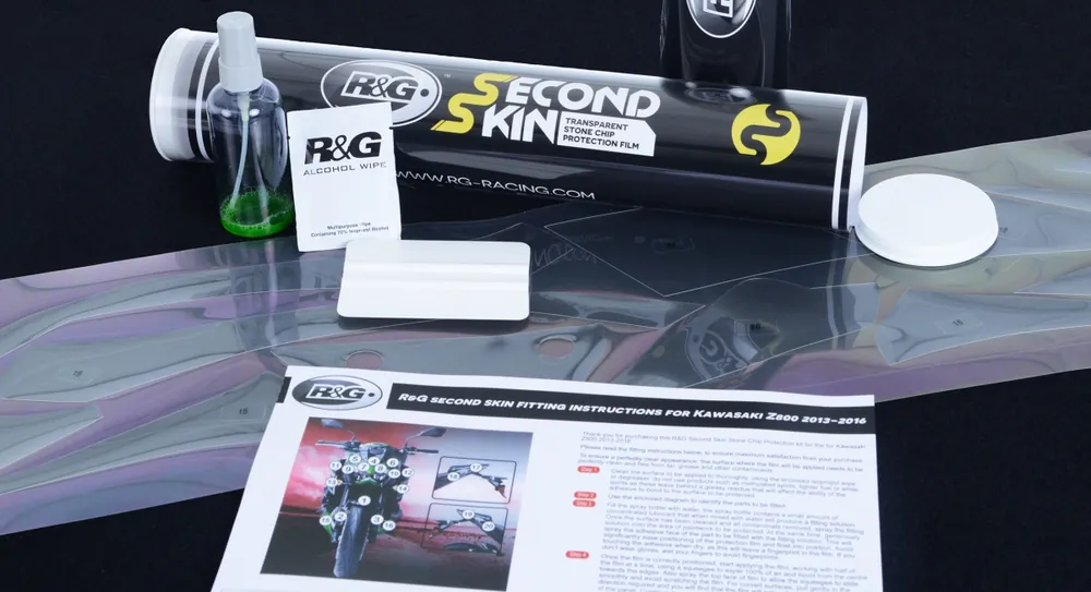 R&G - SECOND SKIN TANK PROTECTION - Protectors - KAWASAKI Z1000 14- Z1000R 17- 4-PIECE Betaalbaar