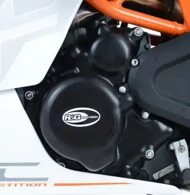 Tijdelijk Beschikbaar R&G - ENGINE COVER, LHS - Protectors - Compatible with KTM RC125/200